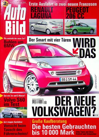 Deckblatt Auto Bild (45/2000)